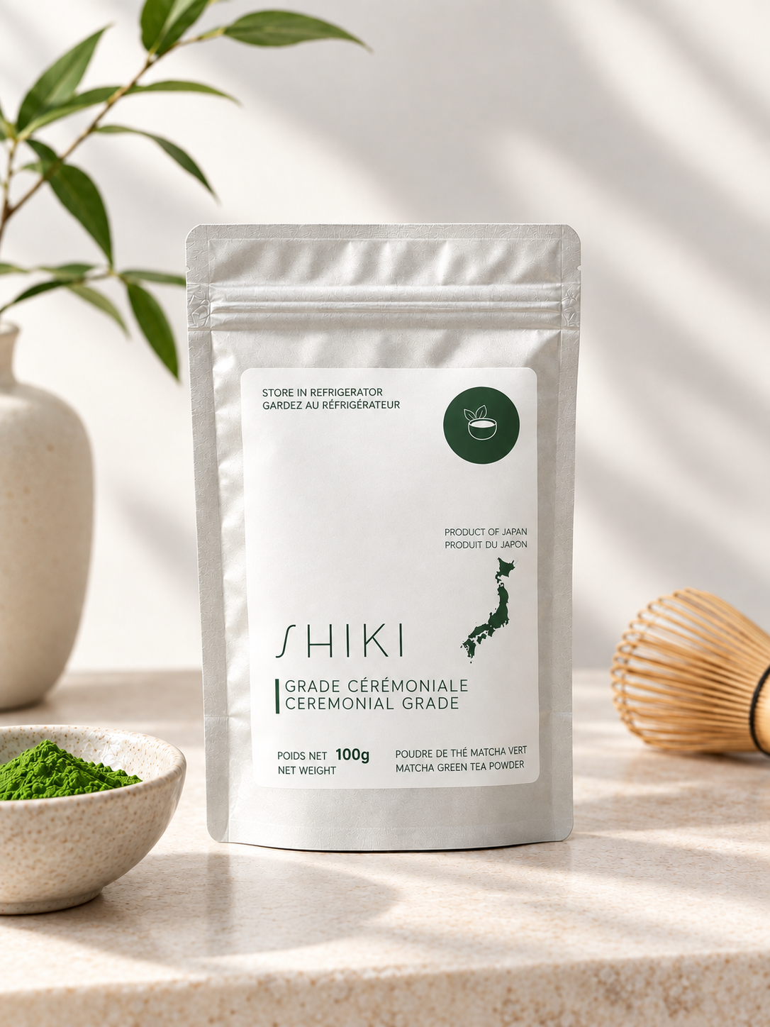 The Matcha Enthusiast - Ceremonial Grade Matcha 100g